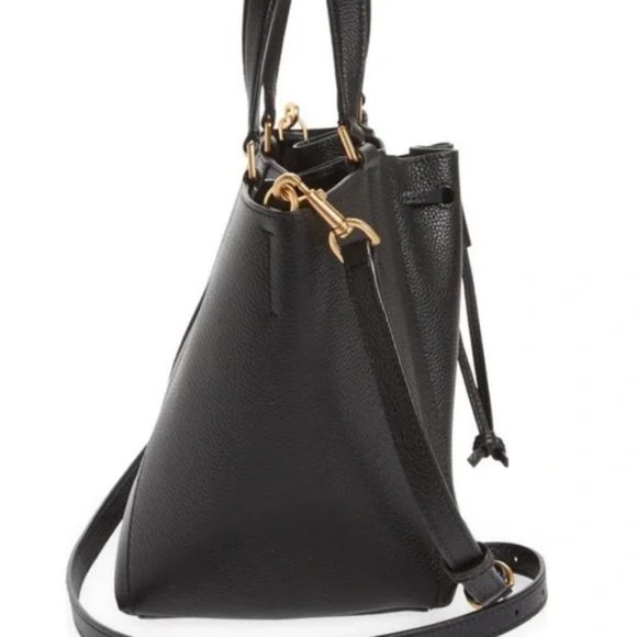 Tory Burch "McGraw Dragonfly" bag - new, unused, luxury bucket purse - Picture 7 of 12